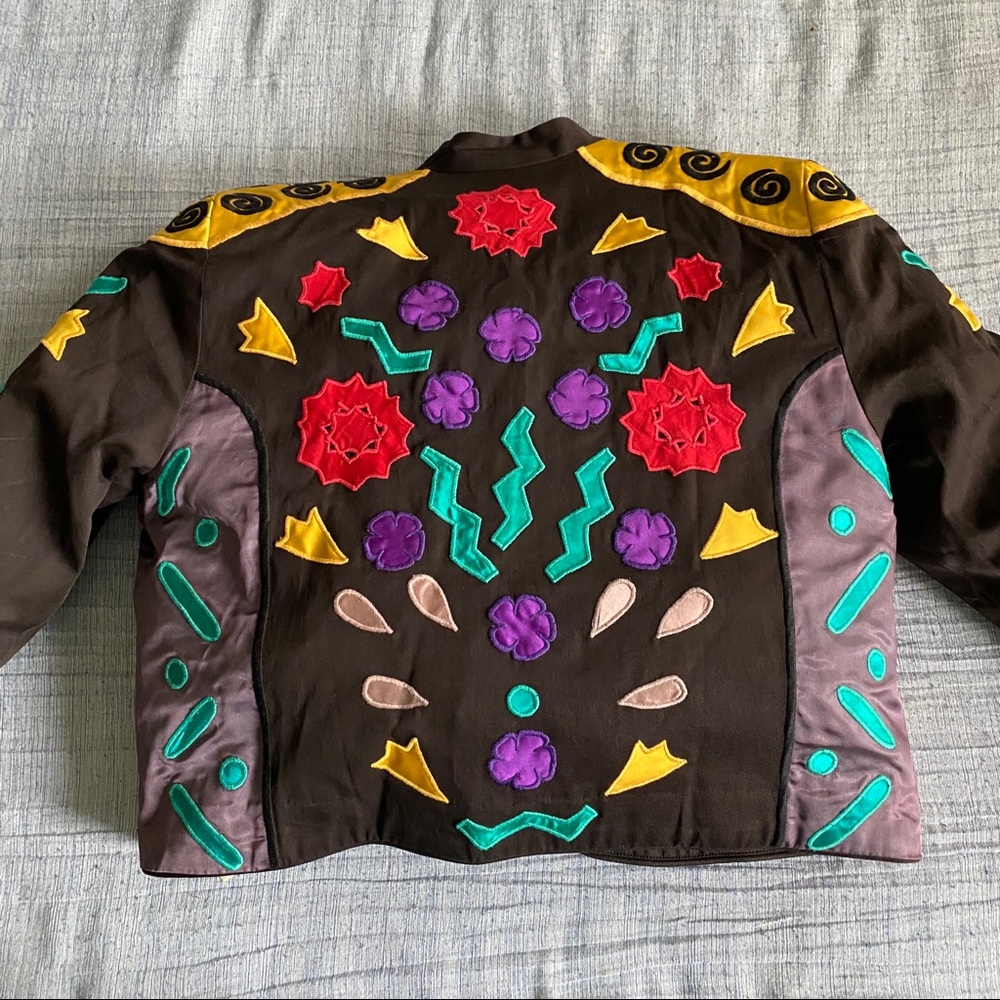 Vintage Girasol Mexican Embroidered Jacket